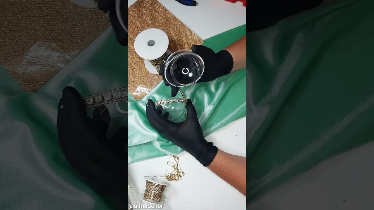 Изготовление елочного шара для новичков. МК бесплатно смотреть онлайн