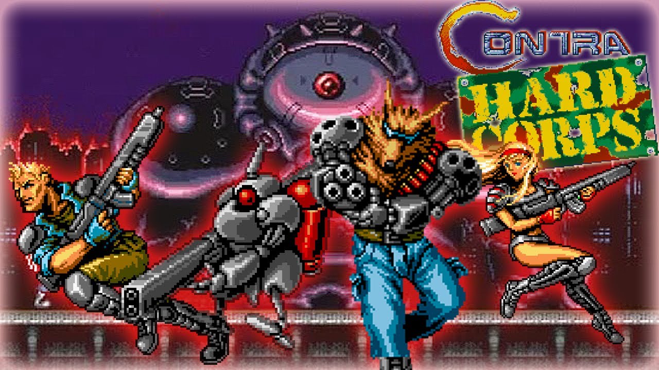 Contra hard corps ( SEGA ) взлом обзор прохождение