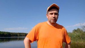 Озеро Лесное. Спиннинг, окунь, отличная рыбалка!!!! Половил как надо!!!.