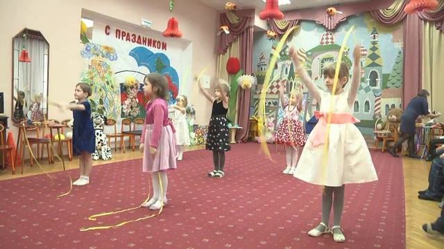 Видео и фотосъемка праздника 8 марта в московском детском саде №41 смотреть онлайн