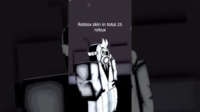 Roblox skin in total 25 robux-(Роблокс скин за общую сумму 25 робуксов)#shorts