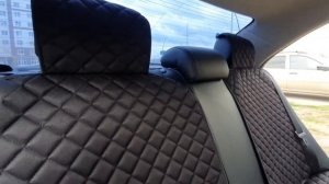 Накидки на сиденья автомобиля с боками за 3тр на весь салон