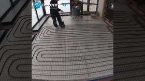 Монтаж водяного теплого пола в террасе дома