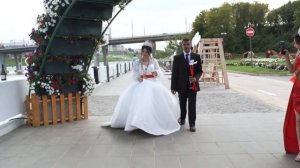 Цыганская красивая свадьба в Чебоксарах 24 августа 2024 г. Спартак и Маняша  видео 1 часть