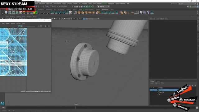 Разработка игрового контента с Leoluch: Maya 2017 UV, Как паковать и печь, Hard Mesh смотреть онлайн