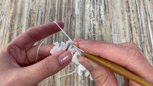 Снежинка ❄️ Вяжем крючком