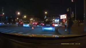 Наглый второрядник на kuga