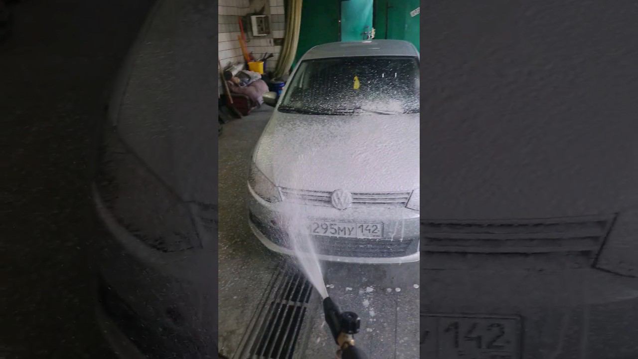 Мойка Полика! #перекупавто #мойкаавто #детейлинг #хочуаллроад