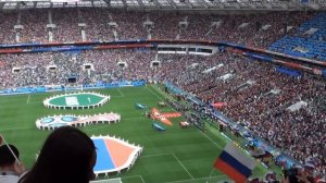 Матч Открытие ЧМ по футболу 2018 за 5 минут