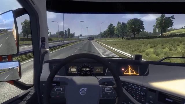 Euro Truck Simulator 2 "[DNR] Logistic-Trans " конвой 21:00!) олух все перекрыл !) смотреть онлайн
