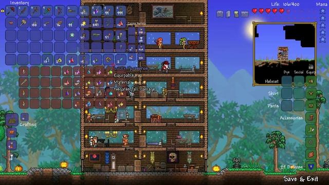 Хардмод нас встретил тепло(Terraria 1.2.2) #25 смотреть онлайн