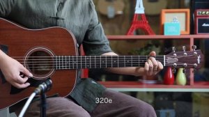 Taylor 320e 322e 324e guitars review