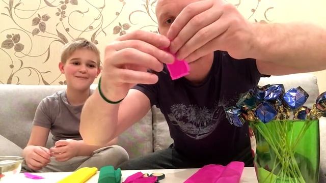 Подарки на 8 Марта своими руками Цветы смотреть онлайн