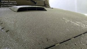 Восстановление кузова Kia Retona и окрас в Полиуретановое покрытие "Титан"