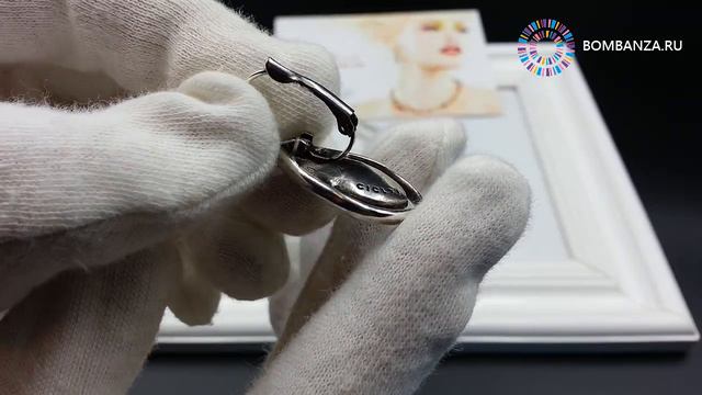 👍 👉 Серьги Ciclon Vesta, синие, CN-182609 4939. Элитная бижутерия из Испании