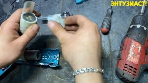 Замена редуктора на аккумуляторной отвертке Makita DF012D