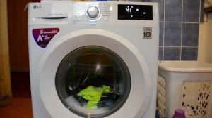 LG 6 motion Direct Drive washing, Sport Wear program test 2