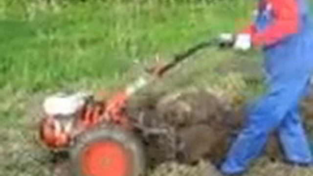 Вспашка целины под посадку картофеля смотреть онлайн