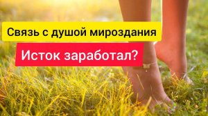 Связь с душой мироздания. Исток заработал?