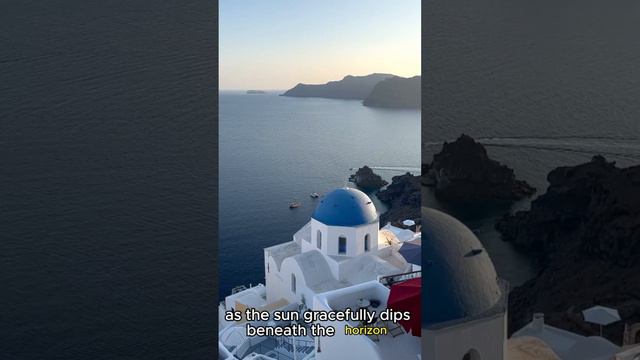 The beauty of santorini
