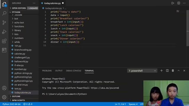 How to Code PYTHON: Number Type Conversion Challenge - Building a Calorie Counter