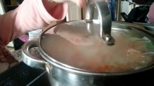 Суп с морским языком.