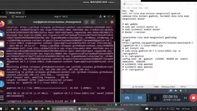 Tutorial Gopish dan Docker смотреть онлайн