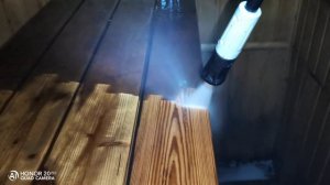 Минимойка  Bort 2500 - отмывает 5 летнюю баню!