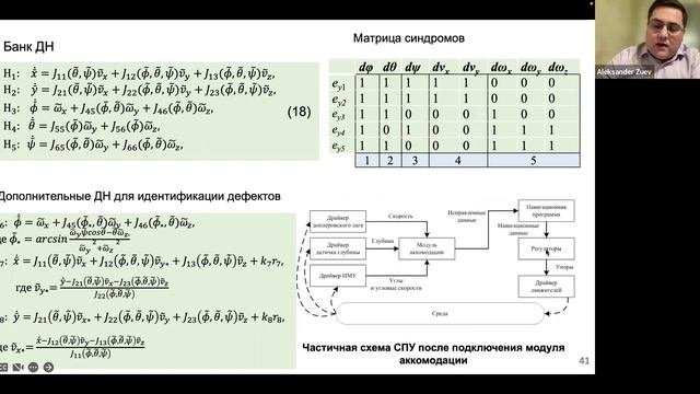 Методы диагностирования и адаптации к дефектам и изменению параметров робототехнических систем