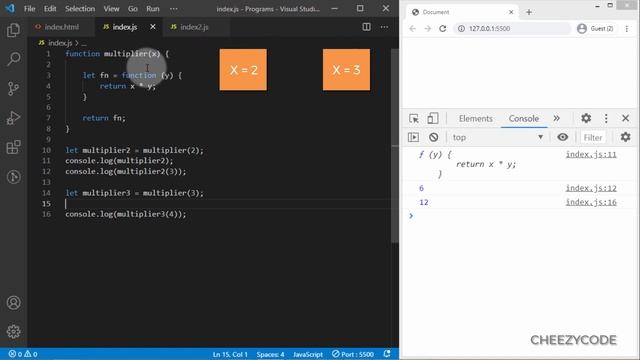 JavaScript Closures with Examples | JavaScript Tutorial Series Hindi | #29
