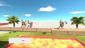 Don't Fall into the Lava Pool - Animal Revolt Battle Simulator