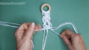 Ремень в технике макраме - мастер-класс/ Tutorial macrame belt