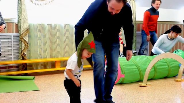 Праздник 23 февраля 2015 г. в группе "Теремок" смотреть онлайн