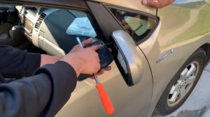 Mirror Glass Replacement For Toyota Prius 2004 - 2009 DIY