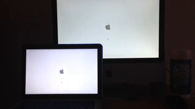 iMac Early 2008 vs MacBook Pro mid 2012 start up смотреть онлайн