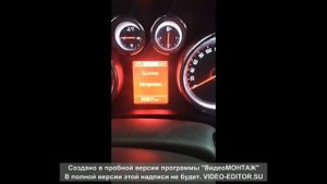 Opel Zafira Family.   Opel Zafira B.  Opel Insignia Сброс межсервисного интервала замены масла.