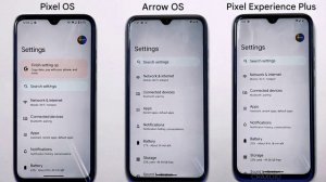 PIXEL OS VS PIXEL EXPERIENCE PLUS VS ARROW OS || DEEP COMPARISON ??