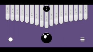 Undertale - Megalovania kalimba tabs