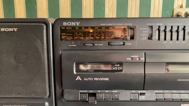 Магнитола Sony CFS 710S