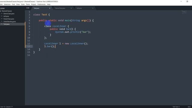 #24: Local Inner Classes смотреть онлайн