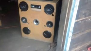 Колонка из автомобильных динамиков