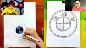 Как нарисовать логотип BMW