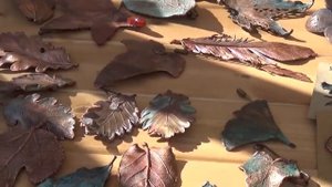 Украшения из меди ручной работы.