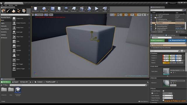 Unreal Engine 4 -  Game Development for Beginners - Moving in the Viewport