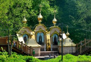 Святая Радонежская земля. Святой источник Пр. Сергия Радонежского. Озеро Всех Святых.