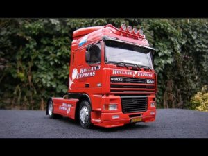 DAF XF 95 трясём ходовку на передке (часть 1 )
