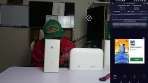 Huawei B818 Vs B618 Vs b715 speed test