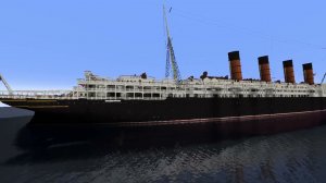 Rms Lusitania 4:1 in minecraft!