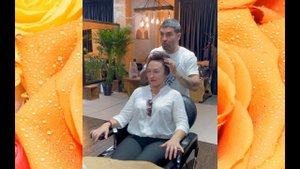 Стрижка БОБ - КАРЕ на редкие волосы ПОСЛЕ 45 ЛЕТ / BOB-SQUARE haircut for rare hair AFTER 45 YEARS.