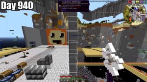 I Survived Hardcore Modded Minecraft For 1000 Days using the largest modpack possible